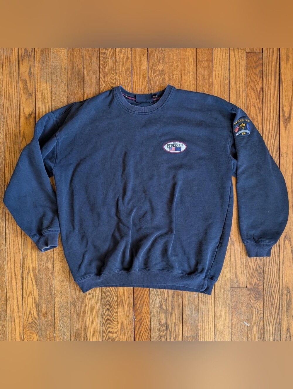 Vintage Y2k Ryder Cup 2004 Golf Tournament Slazenger Crewneck Sweatshirt